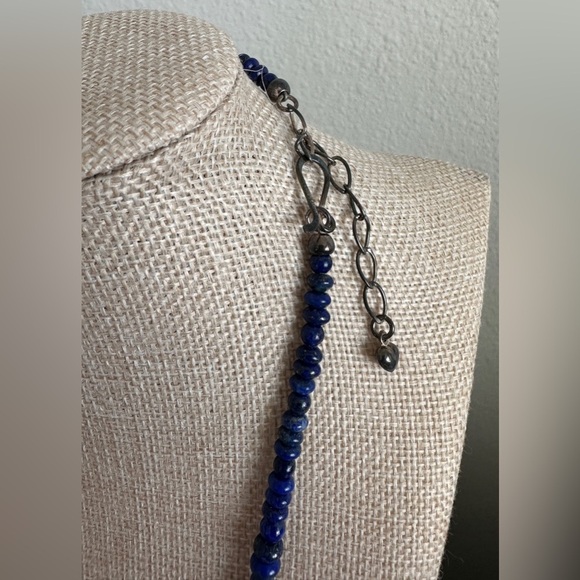 Lapis bead necklace by Jay King - Picture 11 of 11